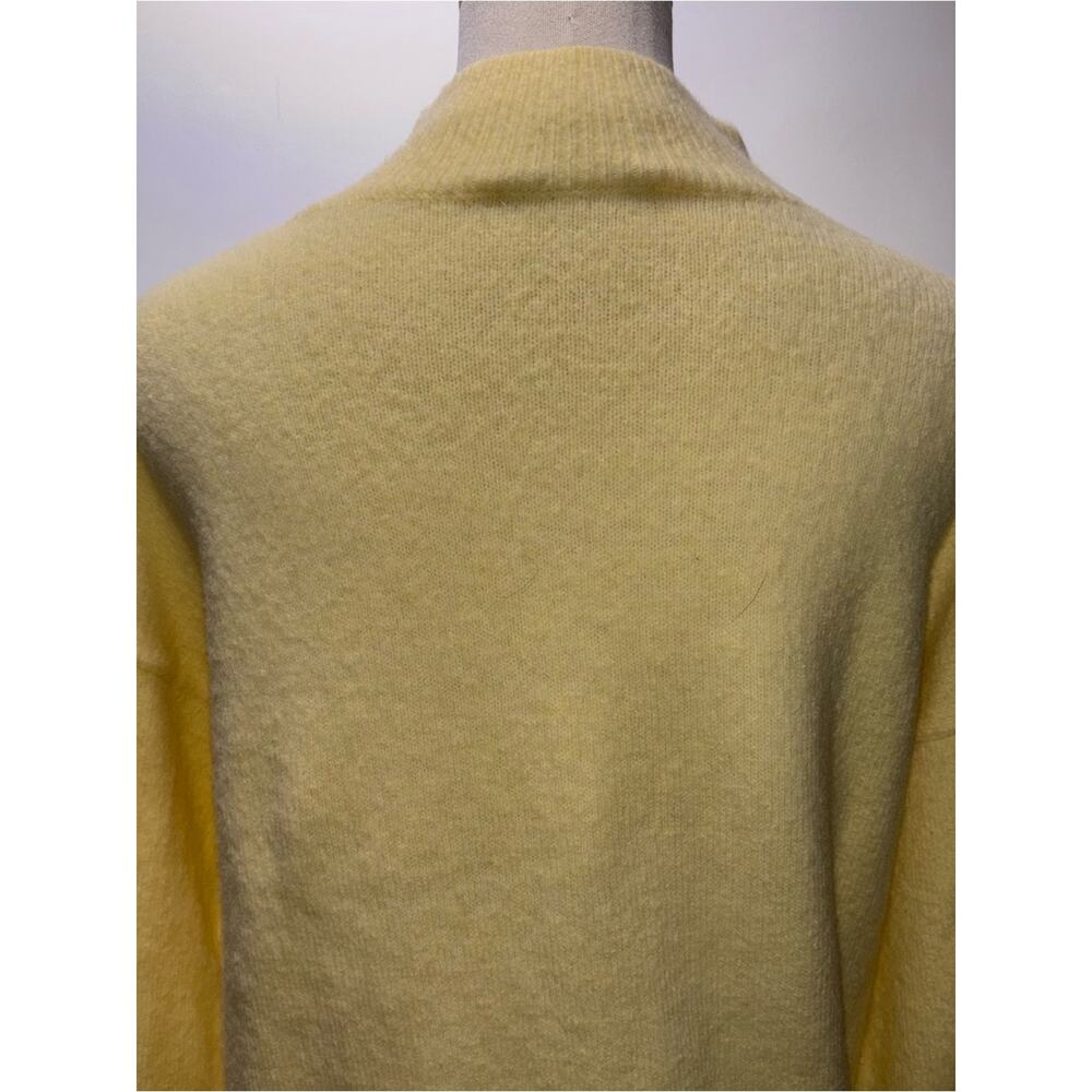 & Other Stories Light Yellow Mock Turtleneck Sweater Size XS - Picture 5 of 10